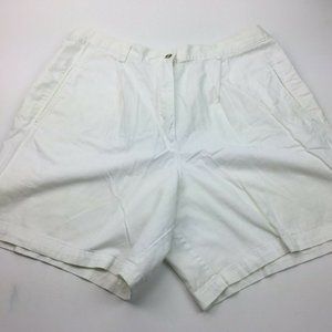 Jennifer Moore Women's White Shorts Casual Spring Summer Size 2X
